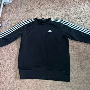 black adidas sweatshirt